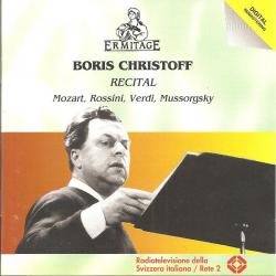 BORIS CHRISTOFF RECITAL Фирменный CD 