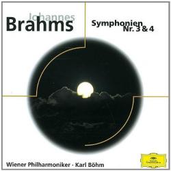 BRAHMS Symphonien Nr. 3 & 4 Фирменный CD 