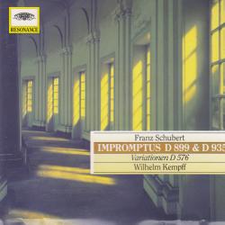SCHUBERT Impromptus D 899 & D 935 - Variationen D 576 Фирменный CD 