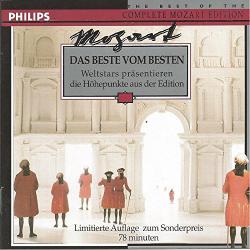 MOZART Das Beste Vom Besten (Weltstars Präsentieren Die Höhepunkte Aus Der Edition) Фирменный CD 