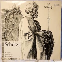 Heinrich Schütz Kleine Geistliche Konzerte 2 Виниловая пластинка 
