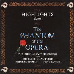 ANDREW LLOYD WEBBER Highlights From The Phantom Of The Opera Фирменный CD 