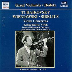 TCHAIKOVSKY   WIENIAWSKI   SIBELIUS VIOLIN CONCERTOS Фирменный CD 