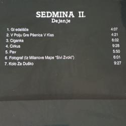 SEDMINA II Dejanje Фирменный CD 