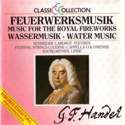 HANDEL Feuerwerksmusik, Wassermusik Фирменный CD 