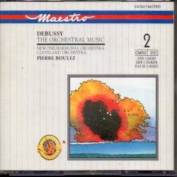 DEBUSSY The Orchestral Music Фирменный CD 