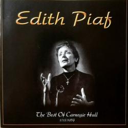 EDITH PIAF The Best Of Carnegie Hall Фирменный CD 