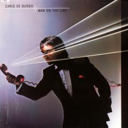 CHRIS DE BURGH MAN ON THE LINE Виниловая пластинка 