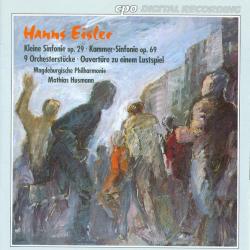 HANNS EISLER Kleine Sinfonie Op. 29 ∙ Kammer-Sinfonie Op. 69 ∙ 9 Orchesterstücke ∙ Ouvertüre Zu Einem Lustspiel Фирменный CD HANNS EISLER Kleine Sinfonie Op. 29 ∙ Kammer-Sinfonie Op. 69 ∙ 9 Orchesterstücke ∙ Ouvertüre Zu Einem Lustspiel Фирменный CD
