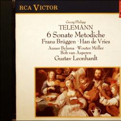 TELEMANN 6 Sonate Metodiche Фирменный CD 