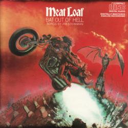 MEAT LOAF BAT OUT OF HELL Фирменный CD 