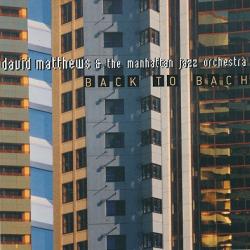 David Matthews & Manhattan Jazz Orchestra Back To Bach Фирменный CD 