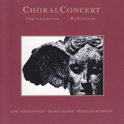 Karl Scharnweber, Thomas Klemm, Wolfgang Schmiedt ChoralConcert (Improvisation Meditation) Фирменный CD 
