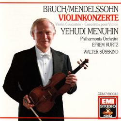 Bruch, Mendelssohn - Yehudi Menuhin Violinkonzerte Фирменный CD 