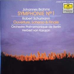 BRAHMS Symphonie No. 1 / Overture, Scherzo & Finale Фирменный CD 