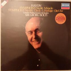 HAYDN Haydn Symphony No.96 'Miracle', Symphony No. 101 'Clock' • "L'Horloge" • "Die Uhr" Виниловая пластинка 