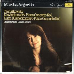 TSCHAIKOWSKY   LISZT   MARTHA ARGERICH Klavierkonzert • Piano Concerto No.1 Виниловая пластинка 