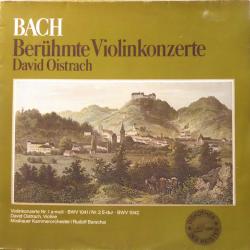 BACH Berühmte Violinkonzerte Виниловая пластинка 