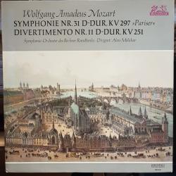 MOZART Symphonie Nr. 31 D-Dur, KV 297 "Pariser" / Divertimento Nr. 11 D-Dur, KV 251 Виниловая пластинка 