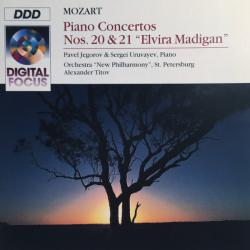 Pavel Egorov, Sergei Uruvayev, Alexander Titov, Mozart Piano Concertos Nos. 20 & 21 "Elvira Madigan" Фирменный CD 