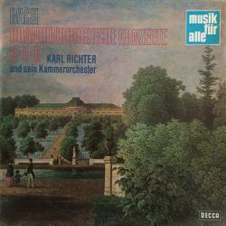 BACH Brandenburgische Konzerte 3⋅4⋅6 Виниловая пластинка 