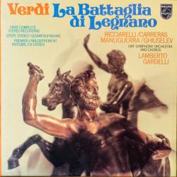 VERDI La Battaglia Di Legnano LP-BOX 