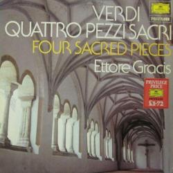 VERDI QUATTRO PEZZI SACRI Виниловая пластинка 
