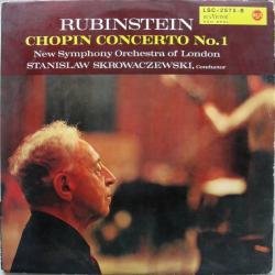 Chopin, Arthur Rubinstein Concerto No. 1 Виниловая пластинка 