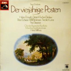 SCHUBERT Der Vierjärige Posten, Gesamtaufnahme Виниловая пластинка 