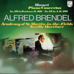 Mozart, Alfred Brendel Piano Concertos No. 20 In D Minor, K. 466 / No. 23 In A, K. 488 Виниловая пластинка 