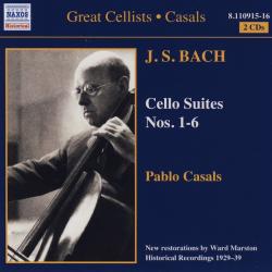 Bach - Pablo Casals Cello Suites Nos. 1-6 Фирменный CD 