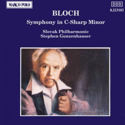 BLOCH Symphony in C-Sharp Minor Фирменный CD 