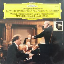 Beethoven · Maurizio Pollini · Karl Böhm Klavierkonzert Nr. 5 · "Emperor" Concerto Виниловая пластинка 
