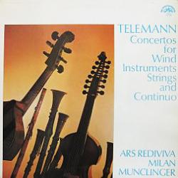 TELEMANN Concertos For Wind Instruments, Strings And Continuo Виниловая пластинка TELEMANN Concertos For Wind Instruments, Strings And Continuo Виниловая пластинка