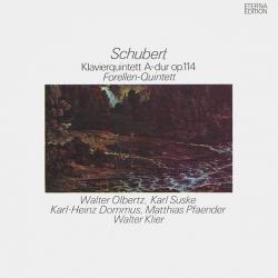 SCHUBERT Klavierquintett A-dur Op. 114 (Forellen-Quintett) Виниловая пластинка 
