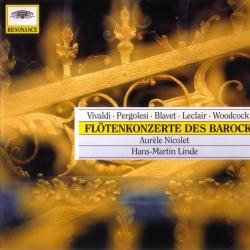 Vivaldi • Pergolesi • Blavet • Leclair • Woodcock Flötenkonzerte Des Barock Фирменный CD 