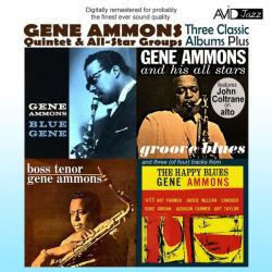 GENE AMMONS Three Classic Albums Plus Фирменный CD 