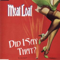 MEAT LOAF Did I Say That? Фирменный CD MEAT LOAF Did I Say That? Фирменный CD