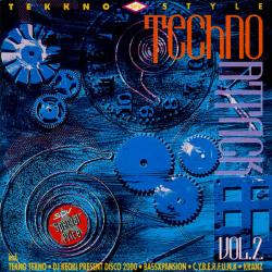 VARIOUS Techno Attack Vol.2 Фирменный CD 
