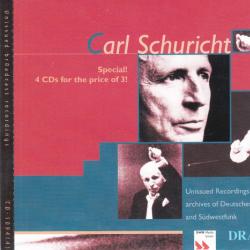 Carl Schuricht Unissued Recordings From The Archives Of Deutsches Rundfunkarchiv And Südwestrundfunk Фирменный CD 