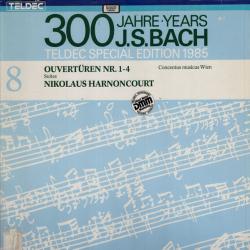 BACH Ouvertüren Nr. 1-4 (Suites) Виниловая пластинка 