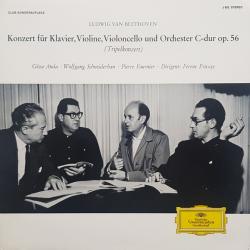 BEETHOVEN Konzert Für Klavier, Violine, Violoncello Und Orchester C-Dur Op. 56 (Tripelkonzert) Виниловая пластинка 