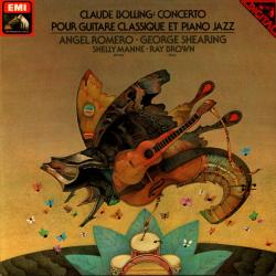 Angel Romero & George Shearing Claude Bolling: Concerto Pour Guitare Classique Et Piano Jazz Виниловая пластинка 