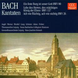 BACH Kantaten BWV 80-137-26 Фирменный CD 