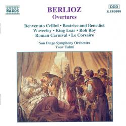 BERLIOZ Overtures - Benvenuto Cellini • Beatrice And Benedict • Waverley • King Lear • Rob Roy • Roman Carnival • Le Corsaire Фирменный CD 