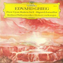 GRIEG Peer Gynt-Suiten 1 & 2 • Sigurd Jorsalfar Виниловая пластинка 