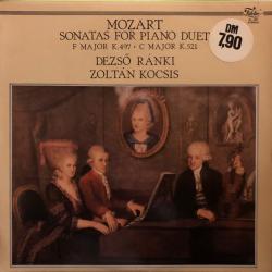 MOZART Sonatas For Piano Duet (F Major K.497 • C Major K.521) Виниловая пластинка 