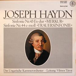 HAYDN Sinfonie Nr. 43 Es-Dur Merkur / Sinfonie Nr. 44 E-Moll Trauersinfonie Виниловая пластинка HAYDN Sinfonie Nr. 43 Es-Dur Merkur / Sinfonie Nr. 44 E-Moll Trauersinfonie Виниловая пластинка