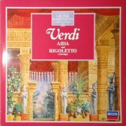 VERDI Aida Und Rigoletto (Auszüge) Виниловая пластинка 