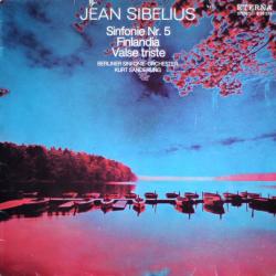 SIBELIUS Sinfonie Nr. 5, Finlandia, Valse Triste Виниловая пластинка 